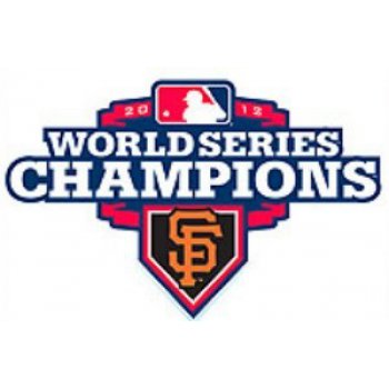 2012 San Francisco Giants World Series Champions Patch