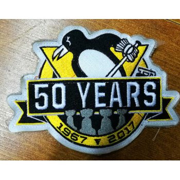 2016 Pittsburgh Penguins 50th Anniversary Patch