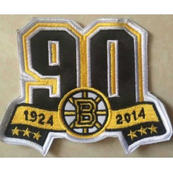 Boston Bruins 90th Anniversary Patch