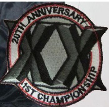 Chicago Bulls 20th Anniversary Patch