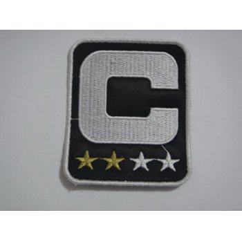 Oakland Raiders Captain Black C Patch