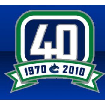 Vancouver Canucks 40th Anniversary Patch