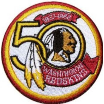 Washington Redskins 50th Anniversary Patch