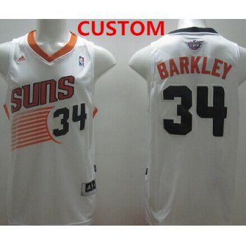 Custom phoenix suns revolution 30 swingman white jersey