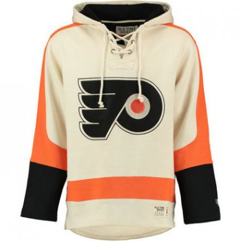 Flyers Cream Men's Customized All Stitched Sweatshirt