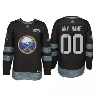 Adidas Buffalo Sabres Black 1917-2017 100th Anniversary Stitched NHL Custom Jersey