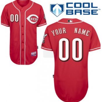 Men's Cincinnati Reds Customized Red Jersey