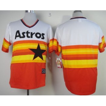 Men's Houston Astros Customized Rainbow Jersey