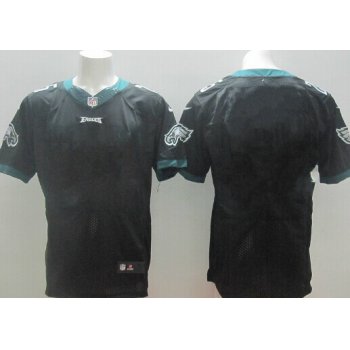 Kids' Nike Philadelphia Eagles Customized 2014 Black Game Jersey