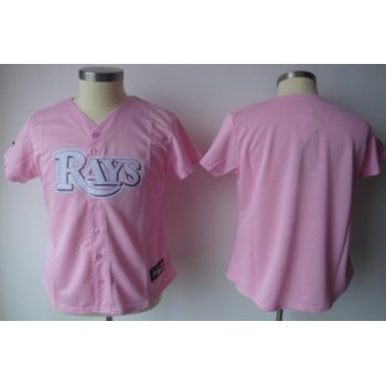 Women's Tampa Bay Rays Customized Pink Jersey