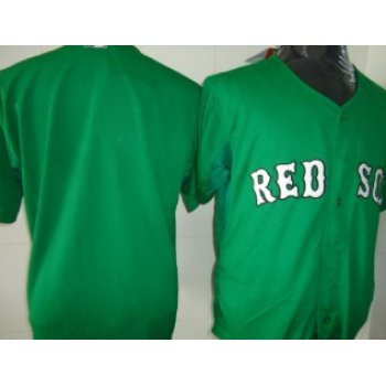 Kids' Boston Red Sox Customized Green Jersey