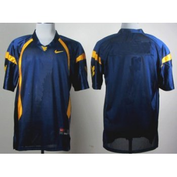 Kids' West Virginia Mountaineers Customized Navy Blue Jersey