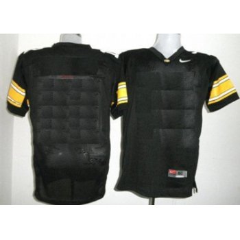 Men's Iowa Hawkeyes Customized Black Jersey