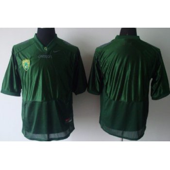 Men's Oregon Ducks Customized Green Pro Combat Jersey