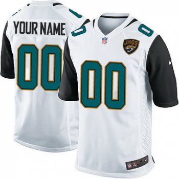 Kids' Nike Jacksonville Jaguars Customized 2013 White Game Jersey