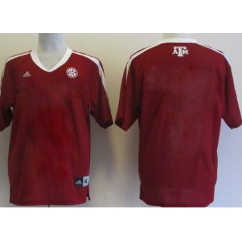 Men's Texas A&M Aggies Customized Red Jersey