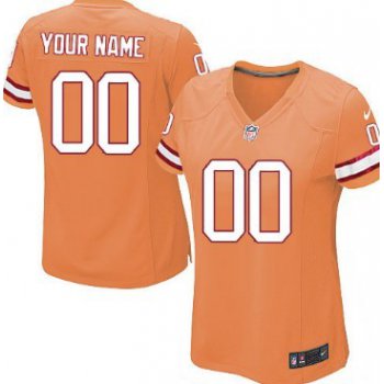 Women's Nike Tampa Bay Buccaneers Customized Orange Game Jersey