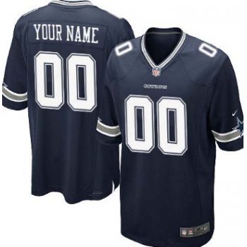 Kids' Nike Dallas Cowboys Customized Blue Limited Jersey