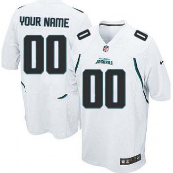 Kids' Nike Jacksonville Jaguars Customized White Game Jersey