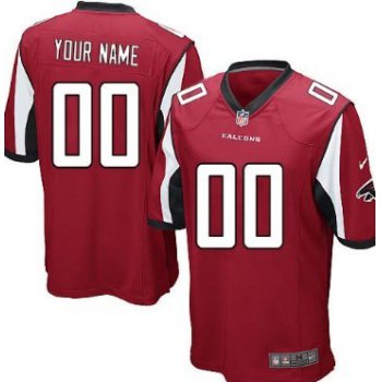 Kids' Nike Atlanta Falcons Customized Red Game Jersey