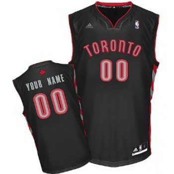 Kids Toronto Raptors Customized Black Jersey