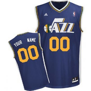 Kids Utah Jazz Customized Blue Jersey