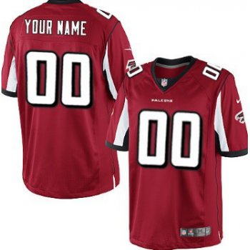 Men's Nike Atlanta Falcons Customized Red Game Jersey