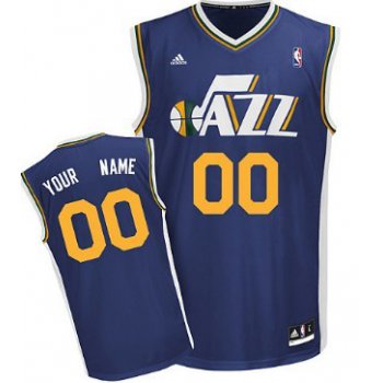 Mens Utah Jazz Customized Blue Jersey