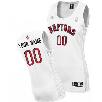 Womens Toronto Raptors Customized White Jersey