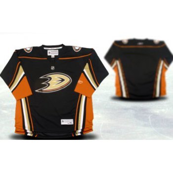 Anaheim Ducks Youths Customized Black Third Jersey