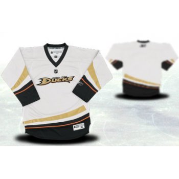 Anaheim Ducks Youths Customized White Jersey