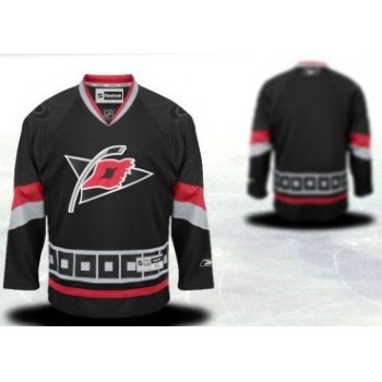 Carolina Hurricanes Youths Customized Black Third Jersey