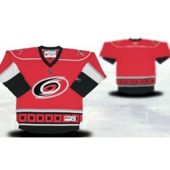 Carolina Hurricanes Youths Customized Red Jersey