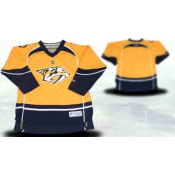 Nashville Predators Youths Customized 2012 Yellow Jersey