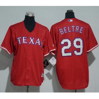 Rangers #29 Adrian Beltre Red Cool Base Stitched Youth Baseball Jersey