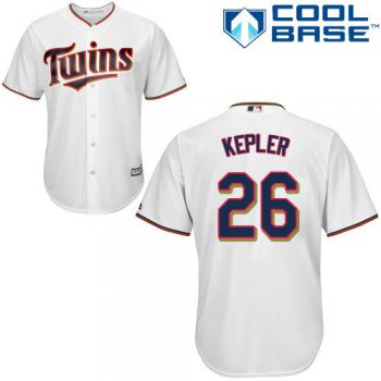 Twins #26 Max Kepler White Cool Base Stitched Youth Baseball Jersey