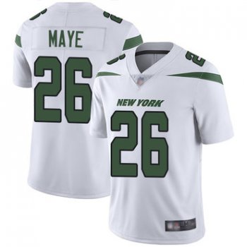 Jets #26 Marcus Maye White Youth Stitched Football Vapor Untouchable Limited Jersey