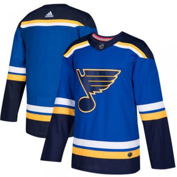 Adidas St. Louis Blues Blank Blue Home Authentic Stitched Youth NHL Jersey