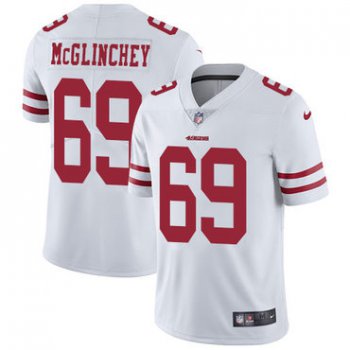 Nike 49ers #69 Mike McGlinchey White Youth Stitched NFL Vapor Untouchable Limited Jersey