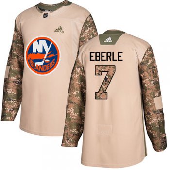 Adidas New York Islanders #7 Jordan Eberle Camo Authentic 2017 Veterans Day Stitched Youth NHL Jersey