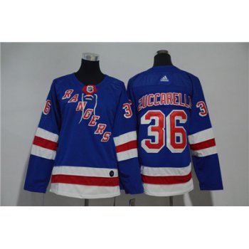 Adidas Detroit Rangers #36 Mats Zuccarello Blue Youth Jersey