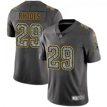 Youth Nike Minnesota Vikings #29 Xavier Rhodes Gray Static NFL Vapor Untouchable Game Jersey