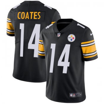 Youth Nike Steelers #14 Sammie Coates Black Team Color Stitched NFL Vapor Untouchable Limited Jersey