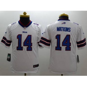 Youth Buffalo Bills #14 Sammy Watkins 2013 Nike White Limited Jersey