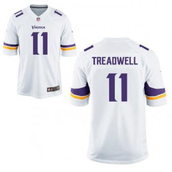 Youth Minnesota Vikings #11 Laquon Treadwell Nike White 2016 Draft Pick Game Jersey