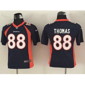 Youth Denver Broncos #88 Demaryius Thomas 2013 Nike Blue Game Kids Jersey