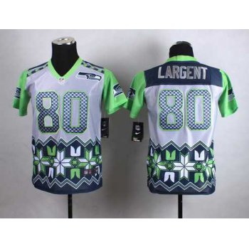 Youth Seattle Seahawks #80 Steve Largent 2015 Nike Noble Fashion Jersey