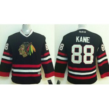 Chicago Blackhawks #88 Patrick Kane Black Kids Jersey