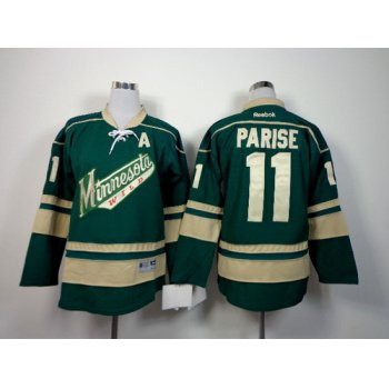 Minnesota Wild #11 Zach Parise Green Third Kids Jersey