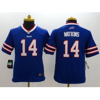 Nike Buffalo Bills #14 Sammy Watkins 2013 Light Blue Limited Kids Jersey